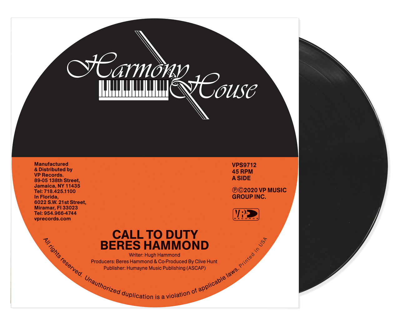 Call To Duty (7″ Vinyl)