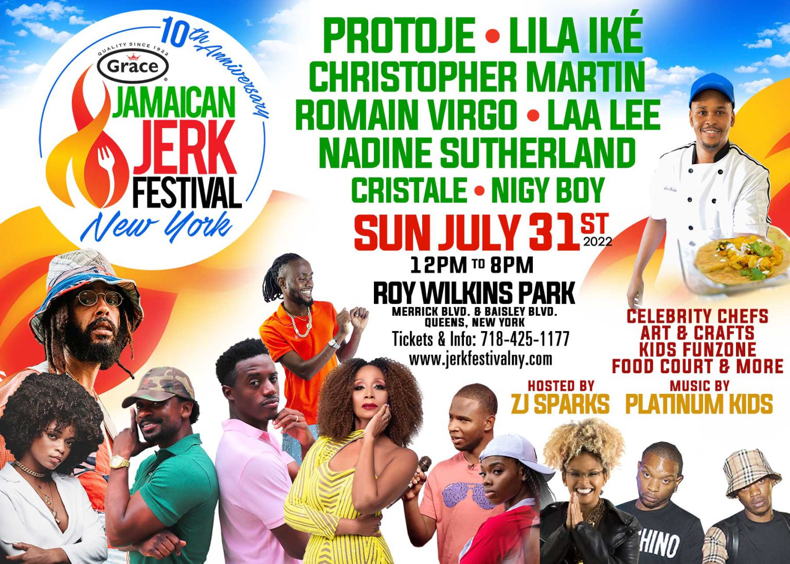 Kids and Cultural Arts A Focus At Grace Jamaican Jerk Festival New York VP Records