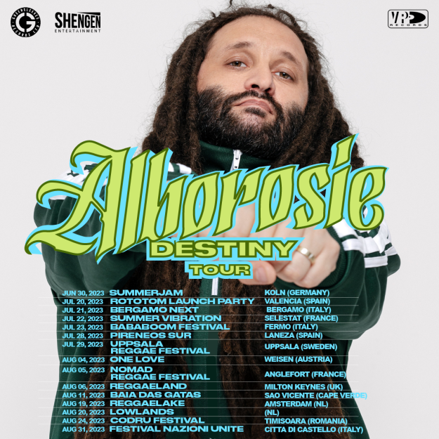 Alborosie Takes “Viral” On Tour VP Records